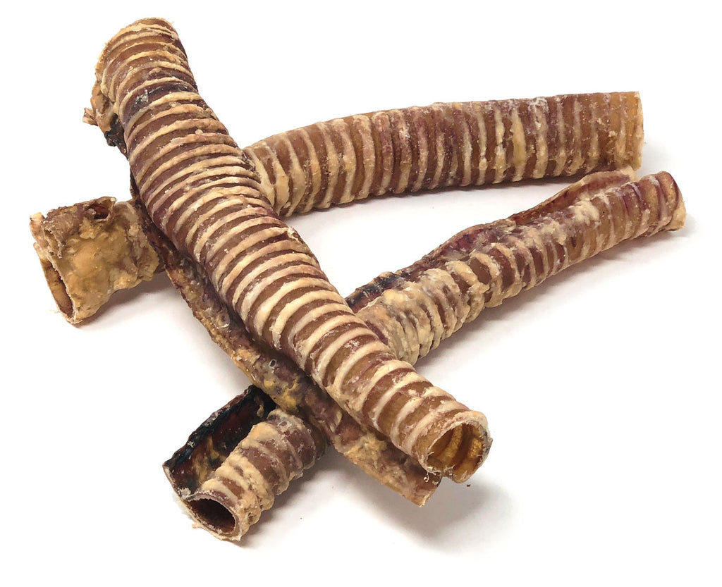 Beef Trachea Dog Treats 10-12 Inch, 40 Count BULK PACK - Angus Beef Dog Chews, Grass-Fed, Single Ingredient 